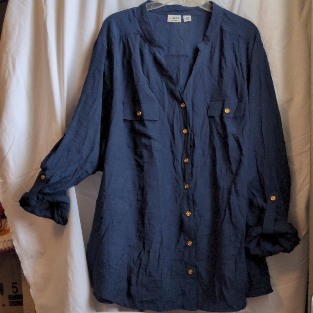 Plus size blouse